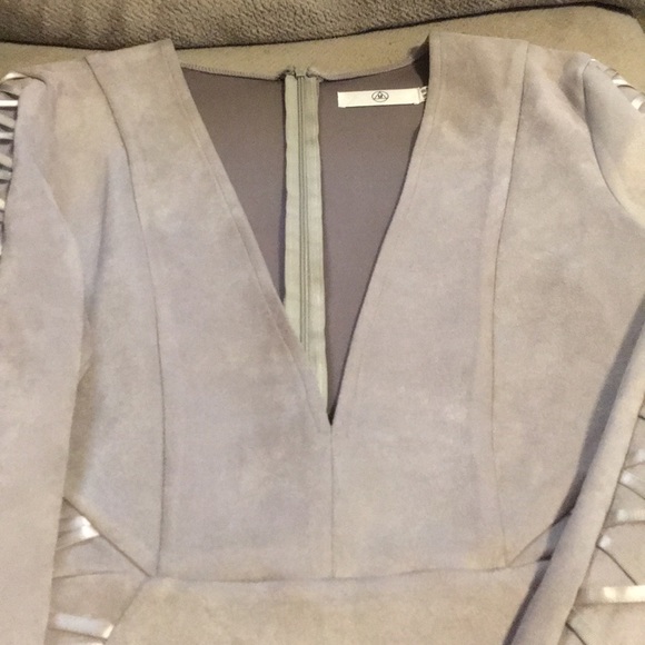 Faux-suede dress - Picture 5 of 6